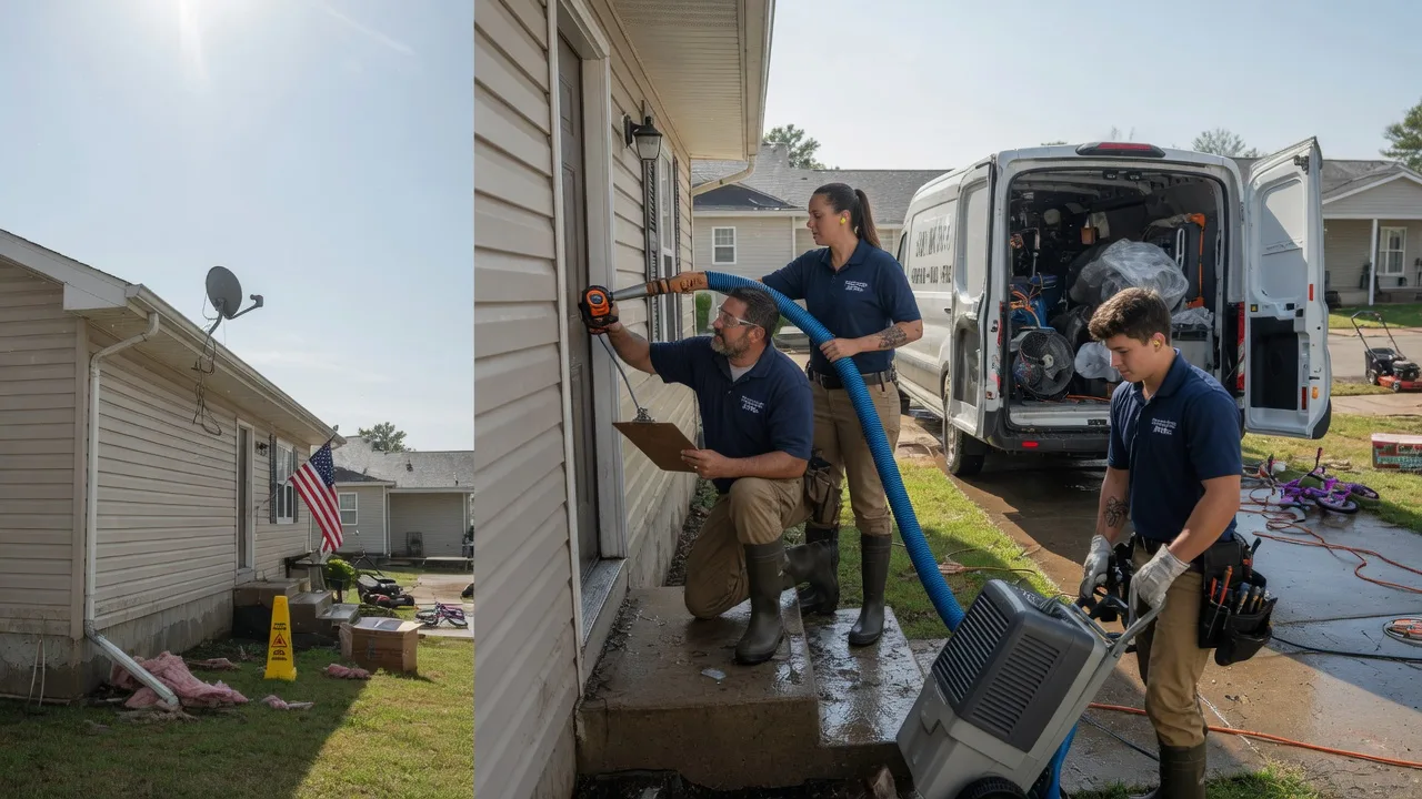 Ceiling Water Damage Restoration in Blevins, AR near me